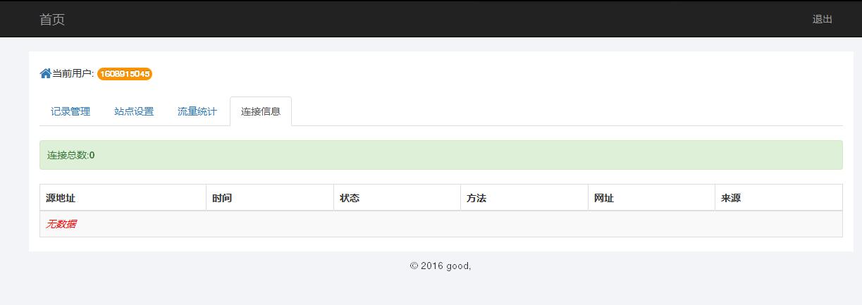 某IDC互聯(lián)網(wǎng)服務(wù)商管理系統(tǒng)--用戶域名記錄管理、站點(diǎn)設(shè)置、流量統(tǒng)計(jì)和連接信息